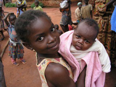 Leczenie dzieci w Kamerunie